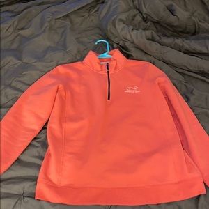 Never worn Womens large vineyard vines quarterzip